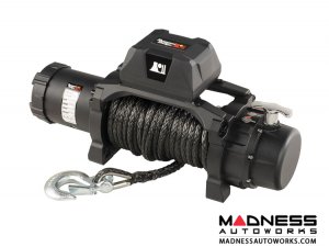 Jeep Gladiator Trekker Winch w/ Synthetic Rope & Waterproof/Wireless Remote - 10,000 LBS
